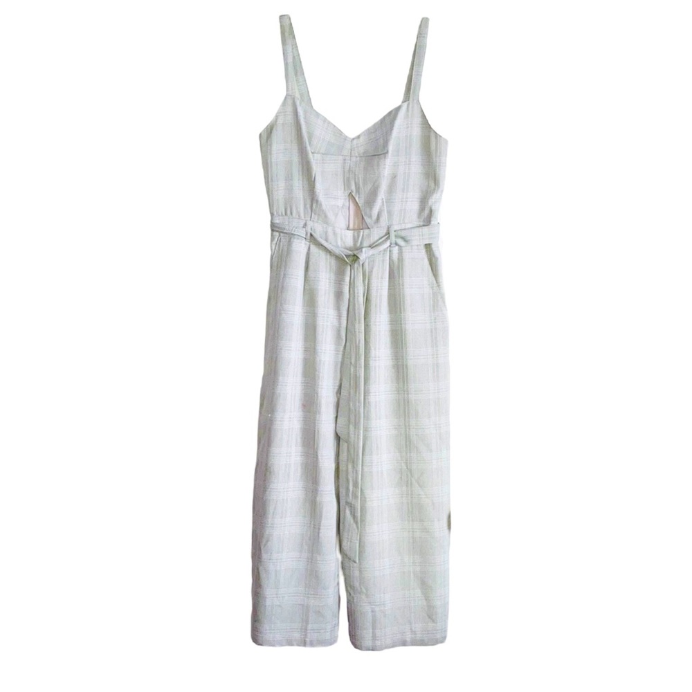 Charlotte Russe Plaid Jumpsuit